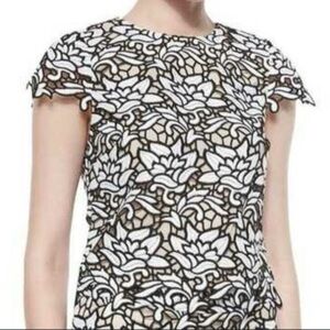 Alice + Olivia Cap Sleeve Top